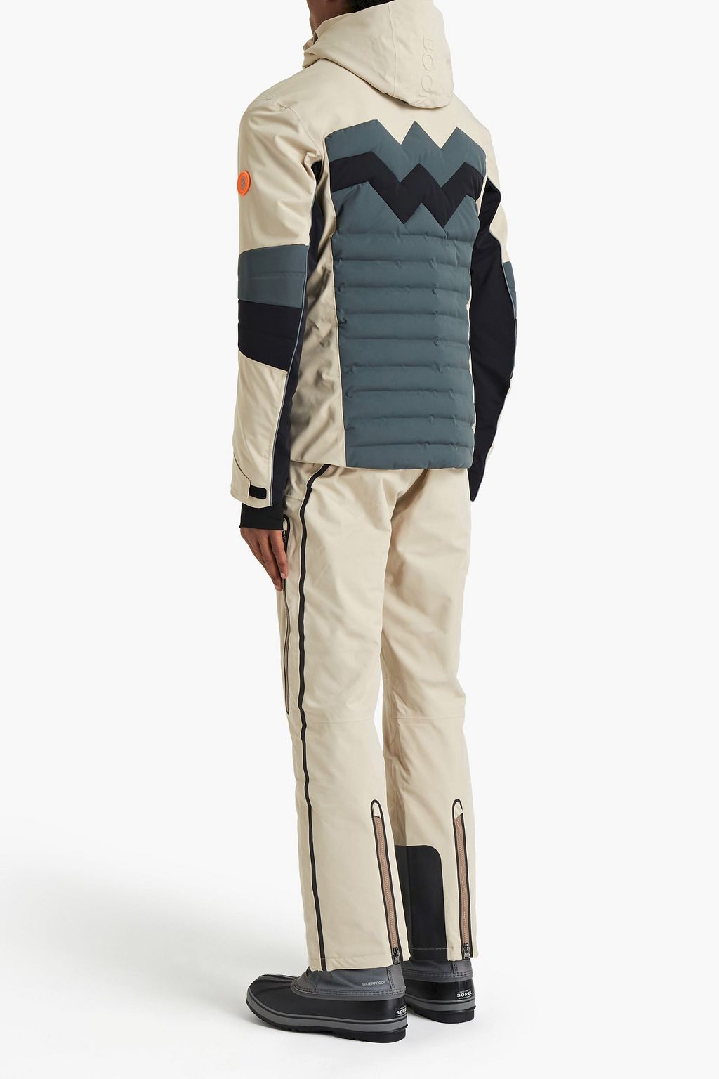BOGNER Mesh-trimmed belted ski pants