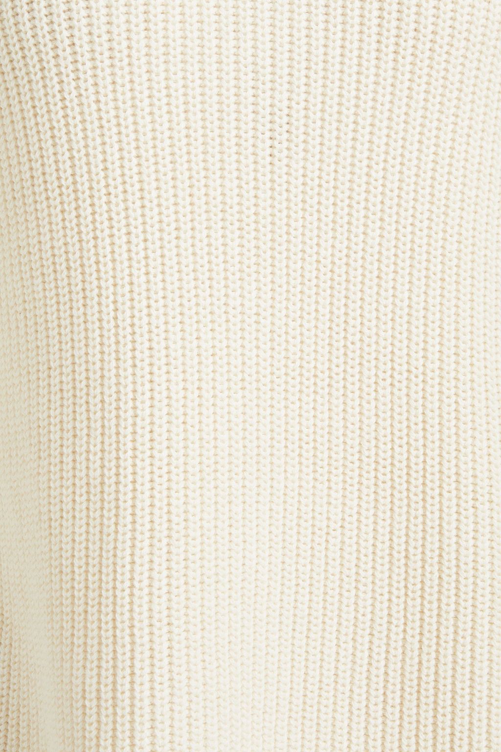 VINCE. Ribbed cotton and cashmere-blend sweater