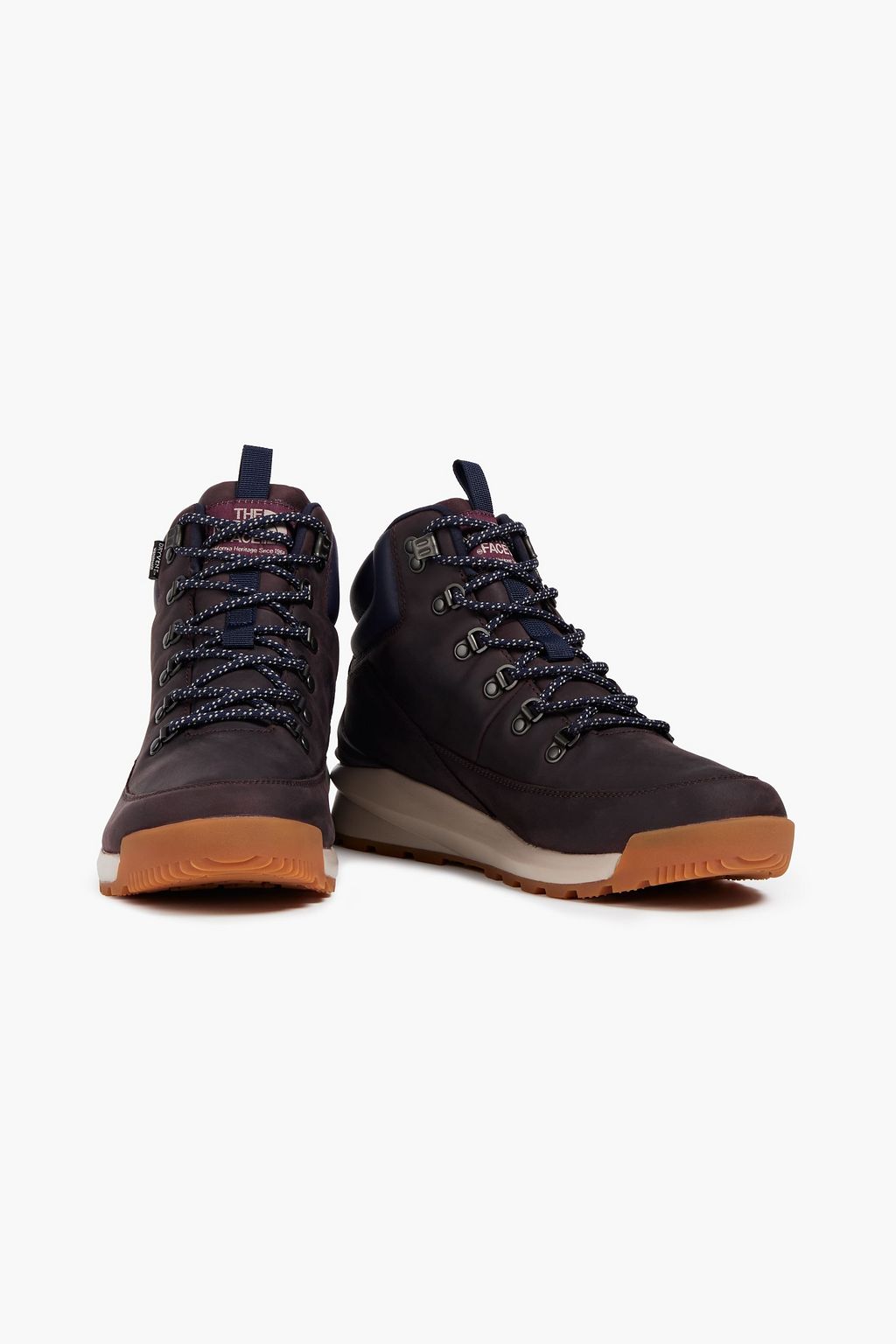 THE NORTH FACE Waxed-leather hiking boots