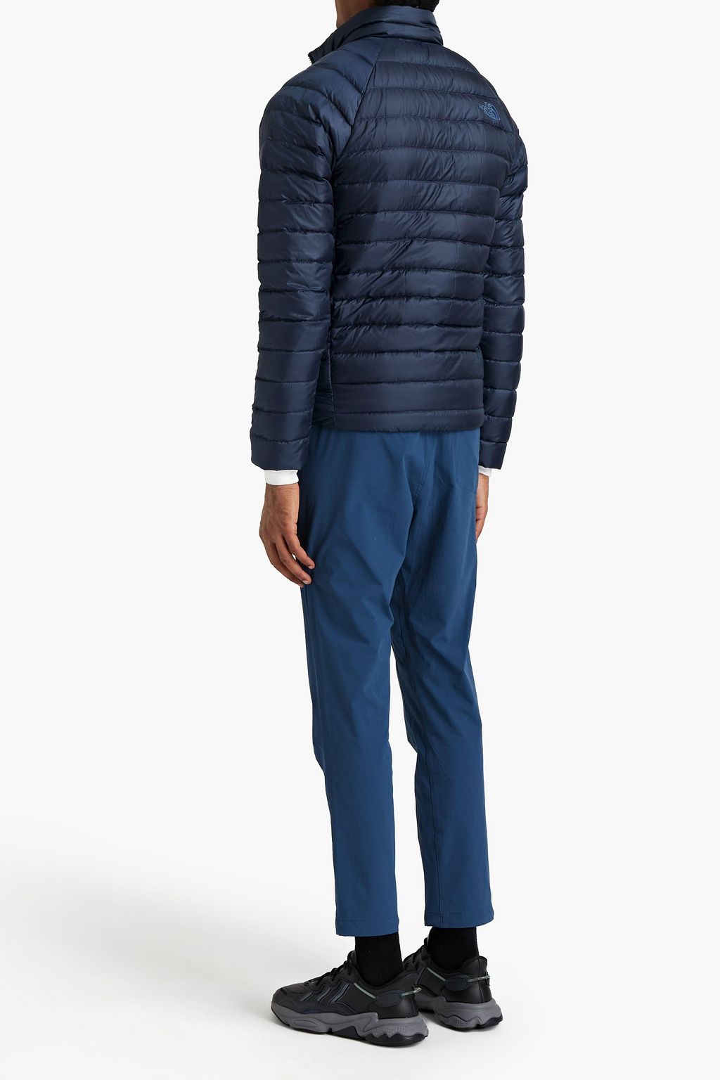 THE NORTH FACE Logo-embroidered quilted shell down jacket