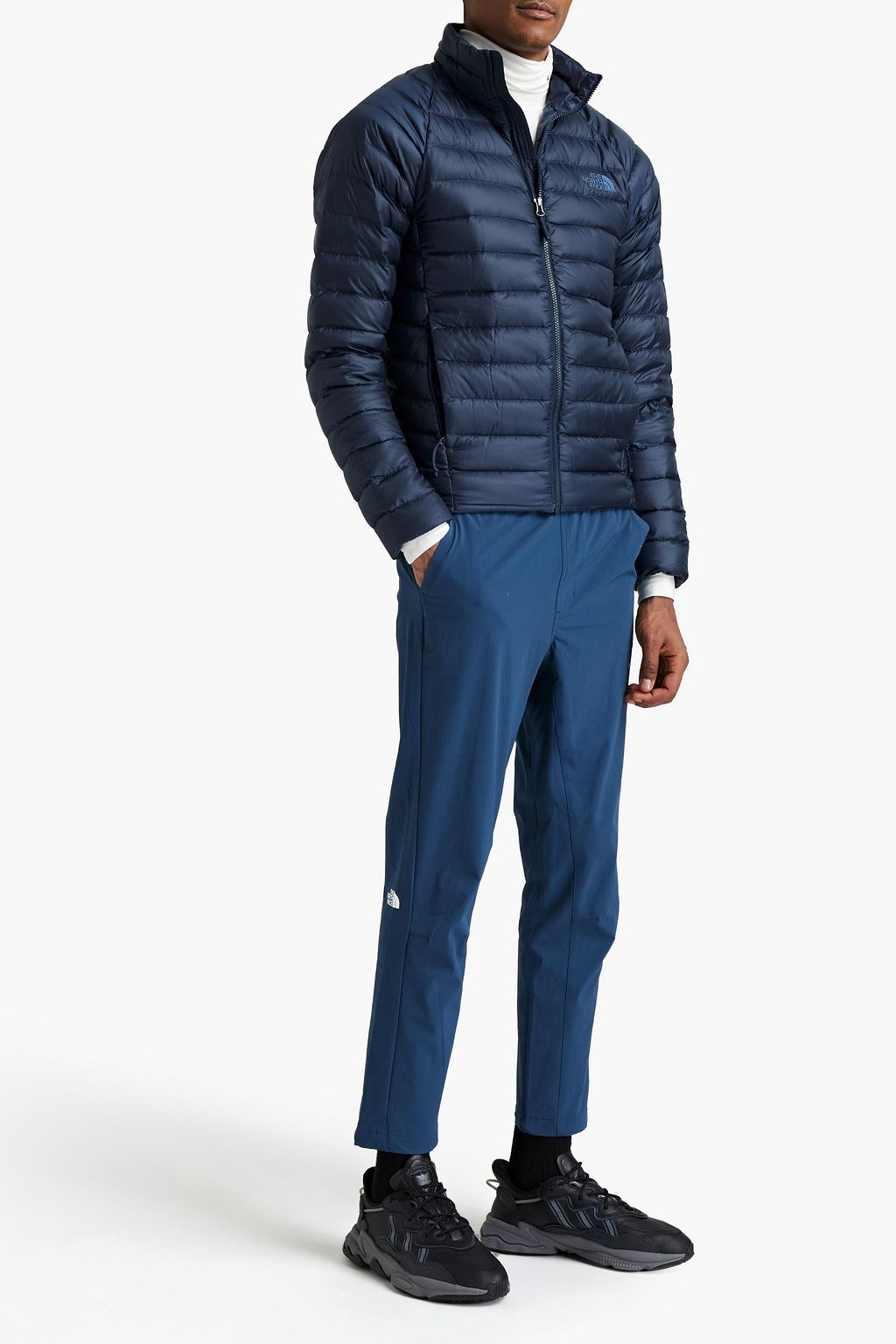 THE NORTH FACE Logo-embroidered quilted shell down jacket