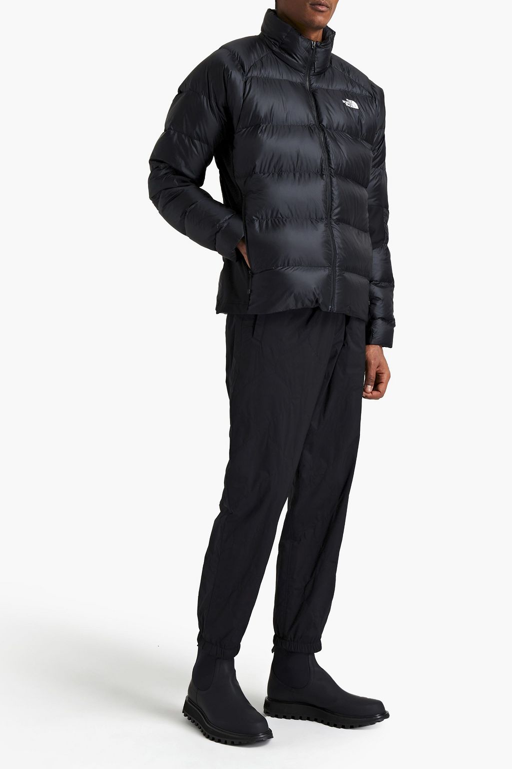THE NORTH FACE Logo-embroidered quilted shell jacket