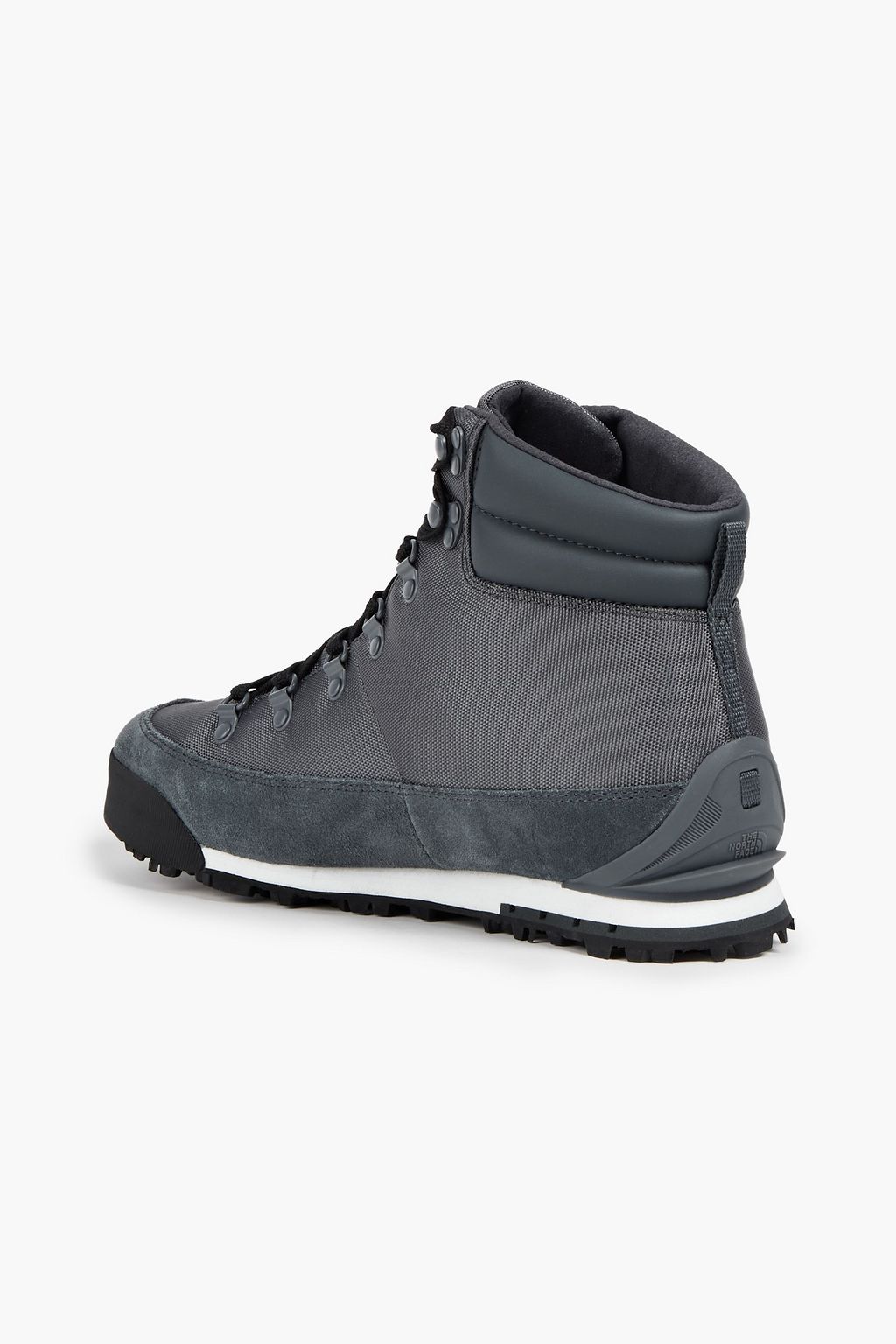 THE NORTH FACE Leather-trimmed mesh and suede hiking boots