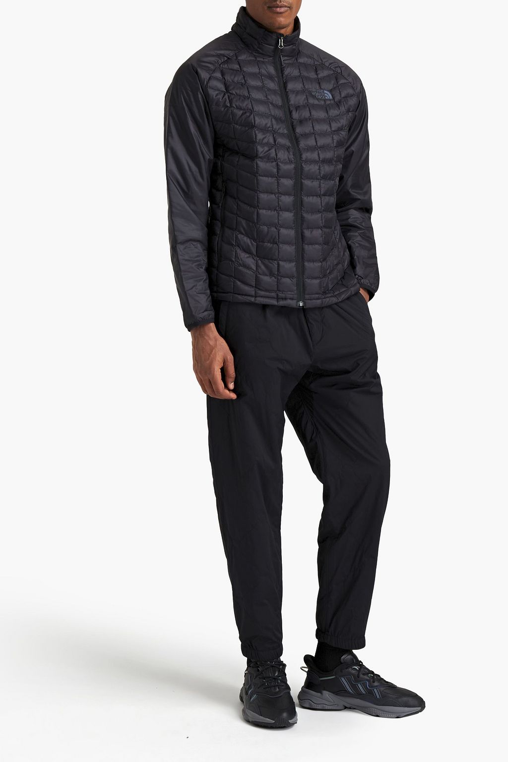 THE NORTH FACE Logo-embroidered quilted shell jacket