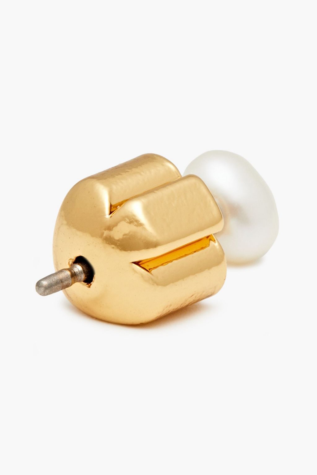 KATE SPADE NEW YORK Gold-tone pearl earrings