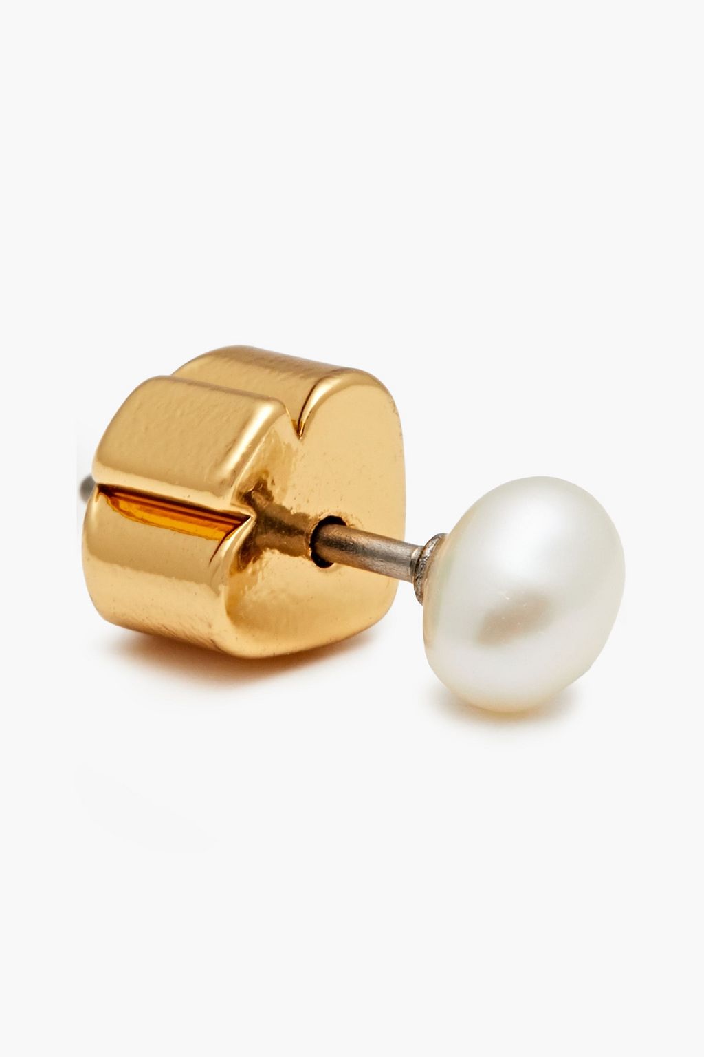 KATE SPADE NEW YORK Gold-tone pearl earrings