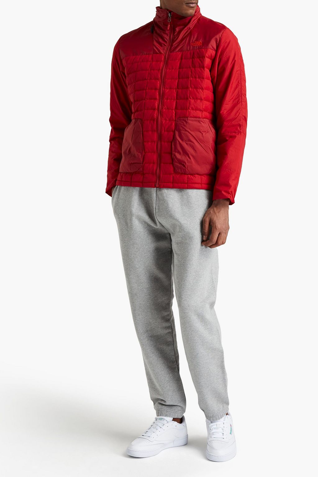 THE NORTH FACE Logo-embroidered quilted shell jacket