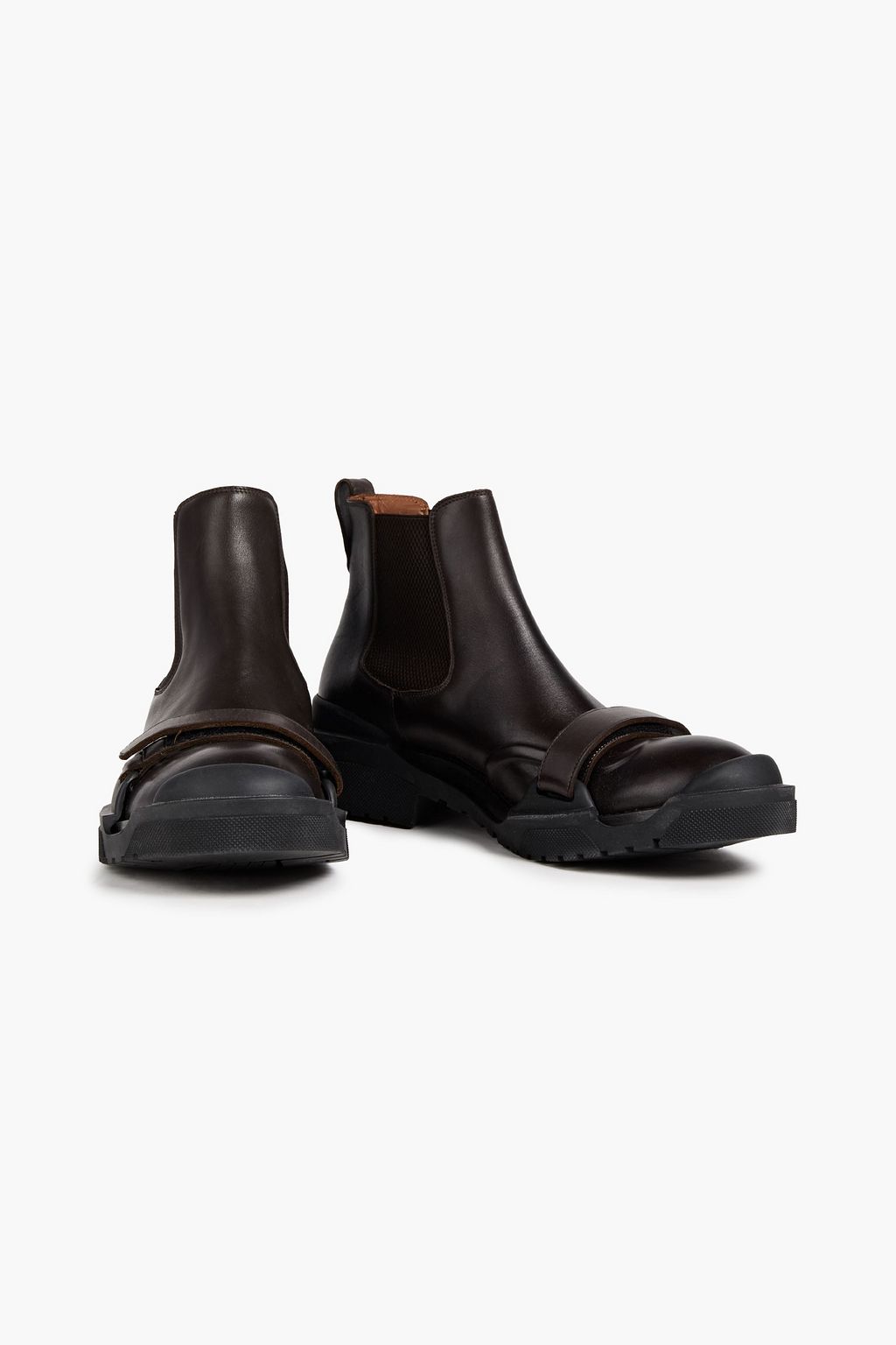ZEGNA Leather Chelsea boots