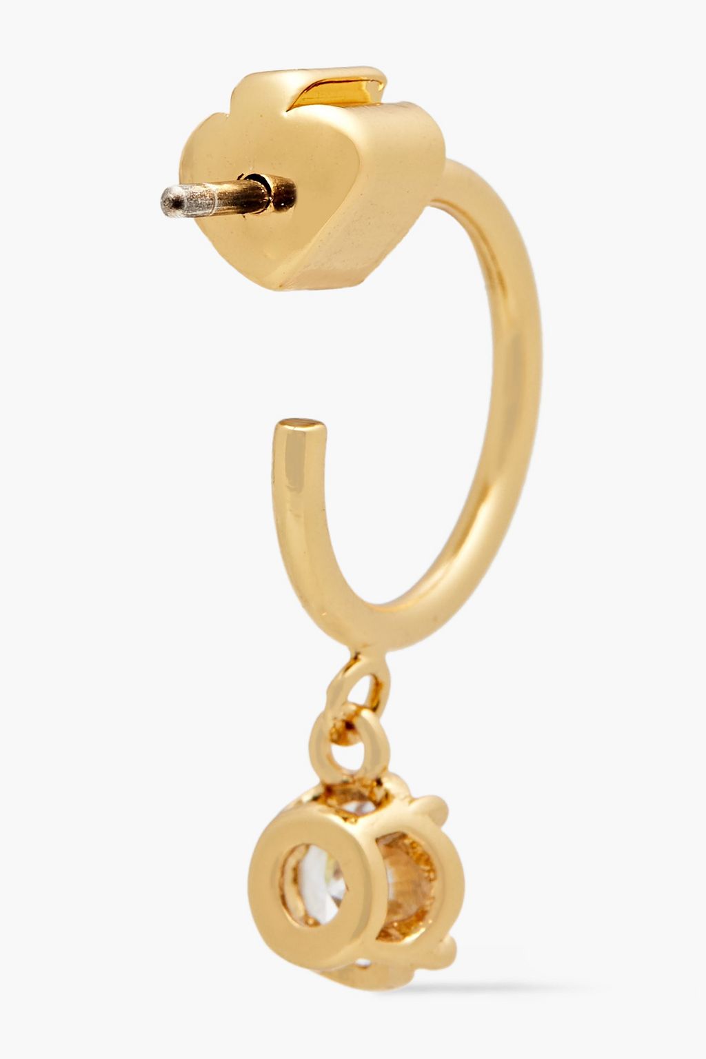KATE SPADE NEW YORK Gold-tone crystal earrings