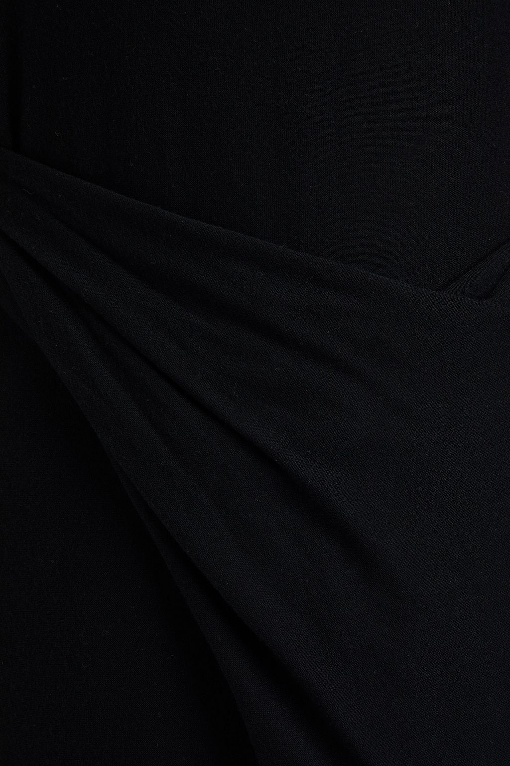 VINCE. Wrap-effect Lyocell-blend jersey midi dress