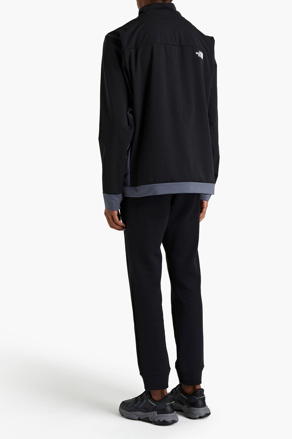 THE NORTH FACE Paneled logo-print tech-jersey track jacket