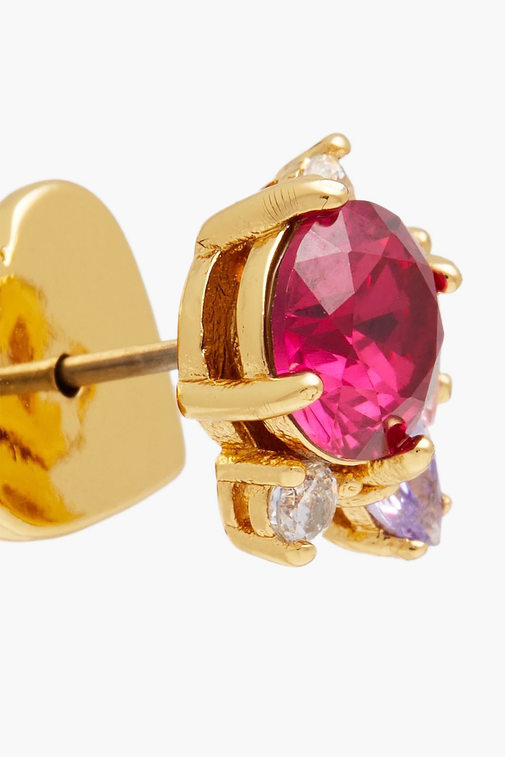 KATE SPADE NEW YORK Gold-tone crystal earrings