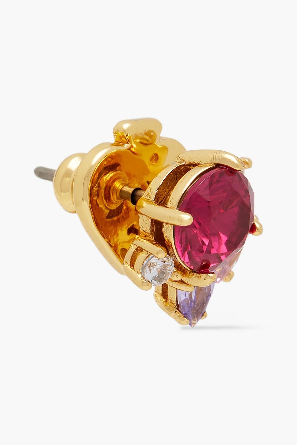 KATE SPADE NEW YORK Gold-tone crystal earrings