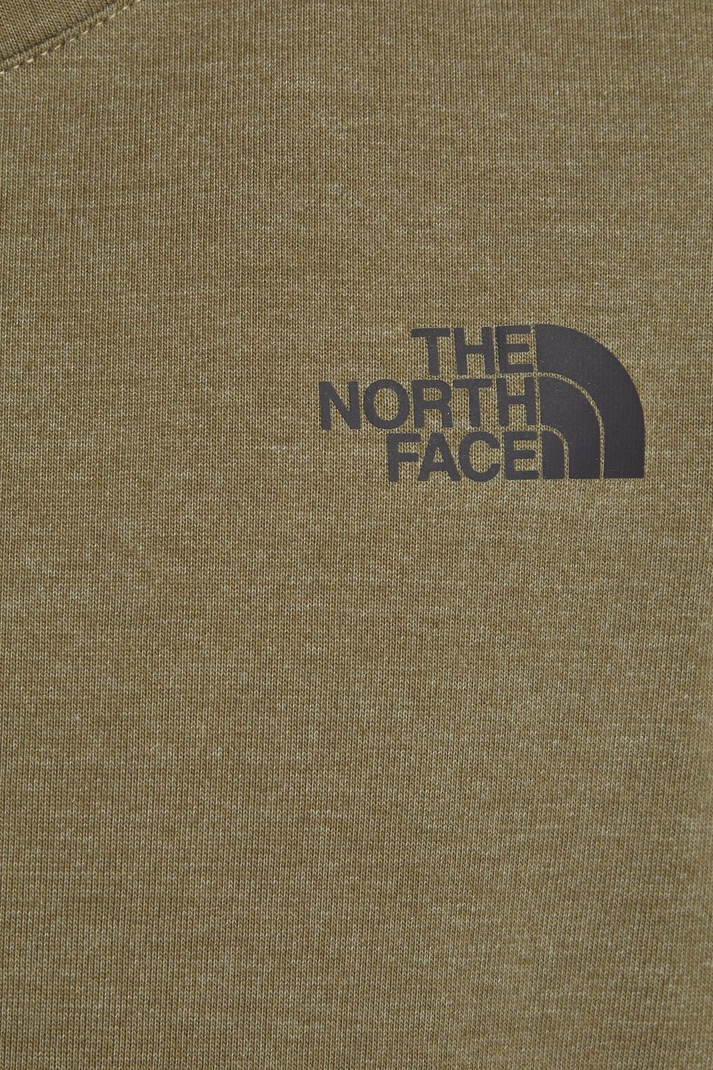 THE NORTH FACE Printed cotton-blend jersey tank