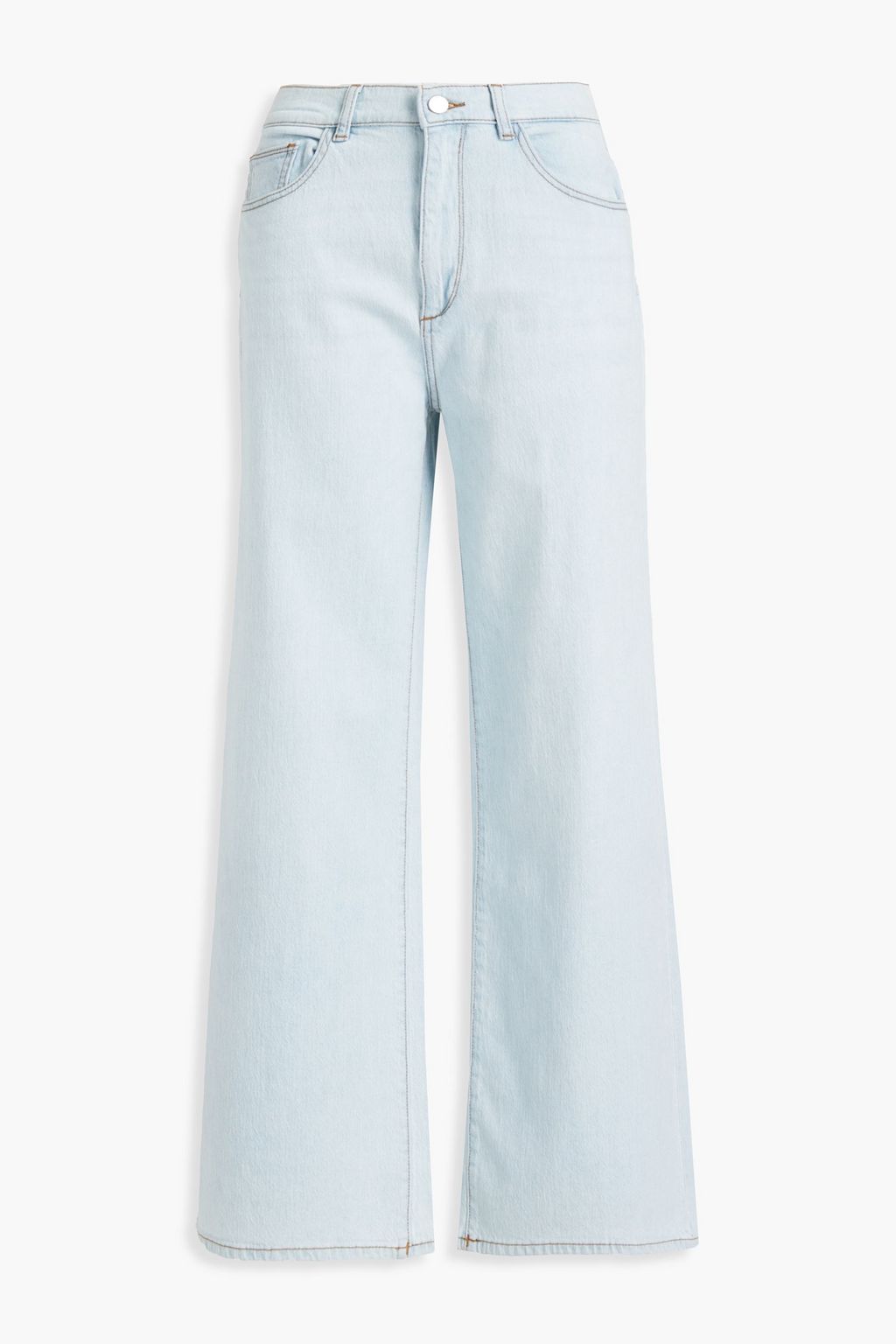 Light denim Hepburn high-rise wide-leg 