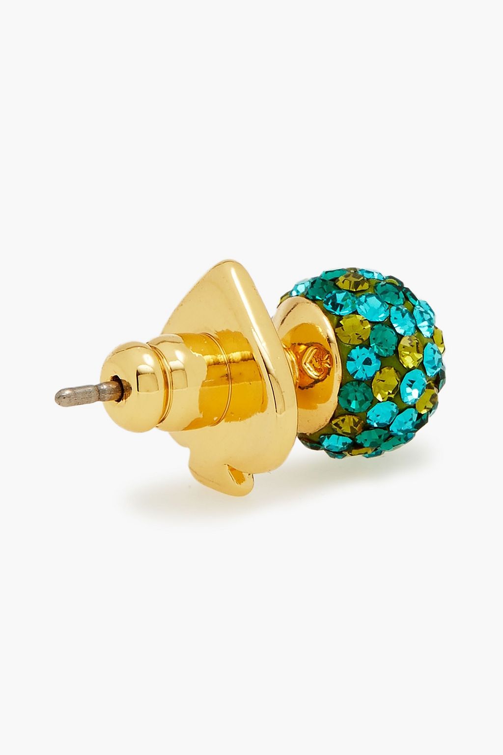 KATE SPADE NEW YORK Gold-tone crystal earrings