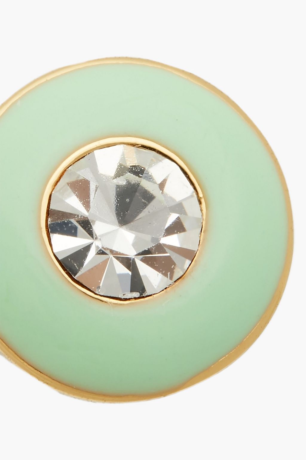 KATE SPADE NEW YORK Gold-tone crystal earrings
