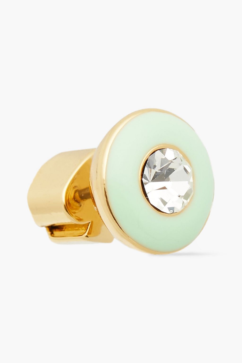 KATE SPADE NEW YORK Gold-tone crystal earrings