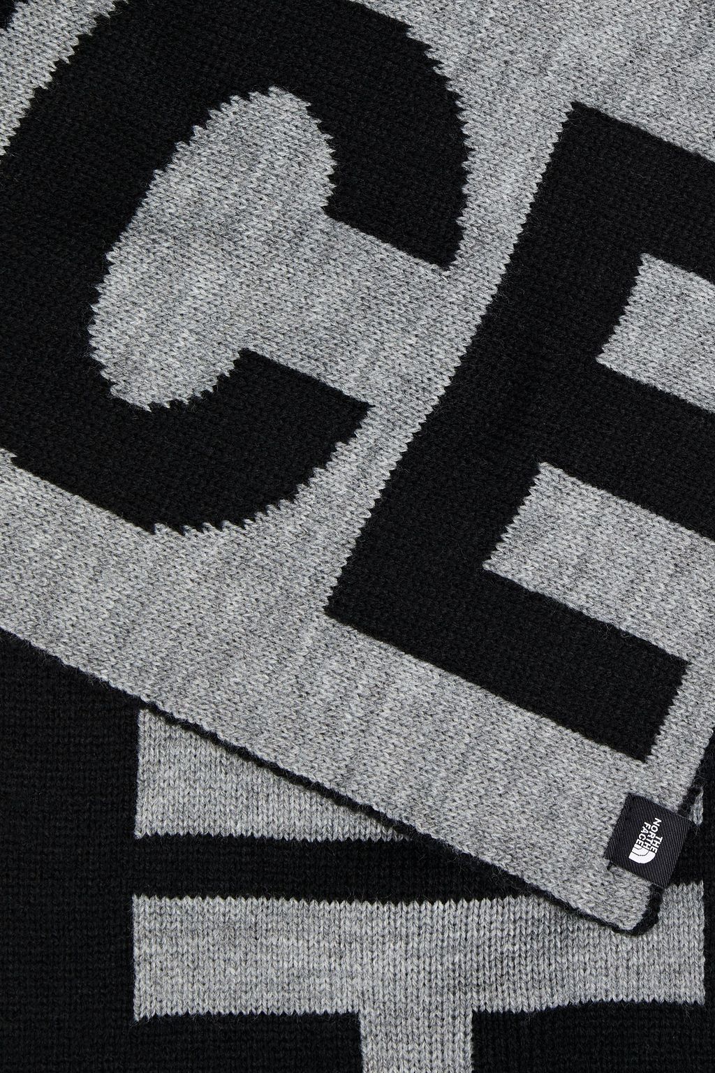THE NORTH FACE Jacquard-knit scarf