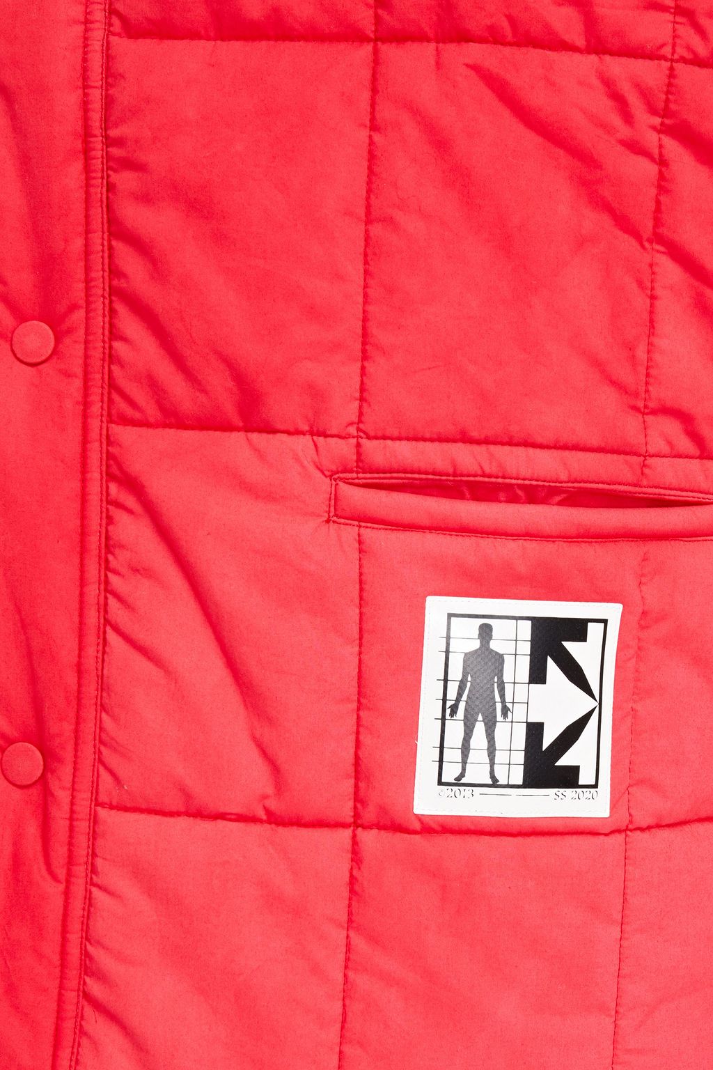 OFF-WHITE™ Quilted cotton jacket
