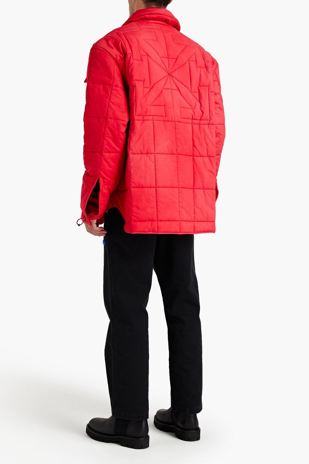OFF-WHITE™ Quilted cotton jacket