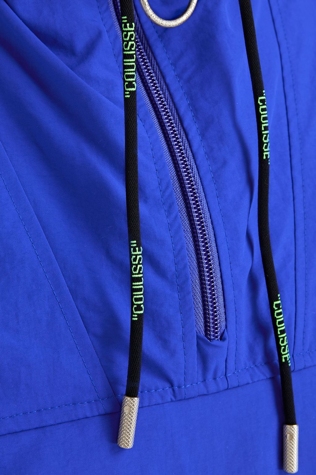 OFF-WHITE™ Perforated printed shell jacket