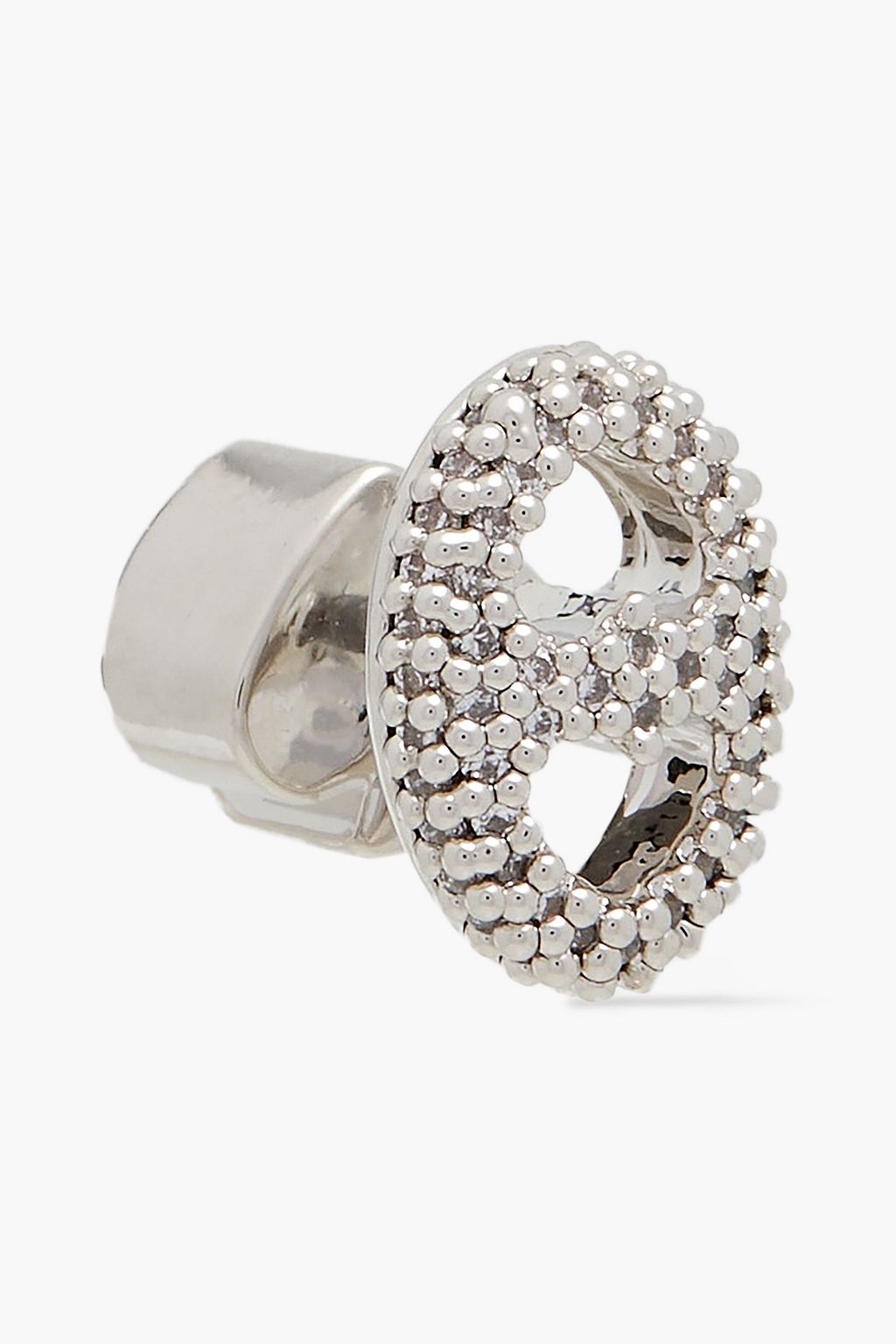 KATE SPADE NEW YORK Silver-tone crystal earrings