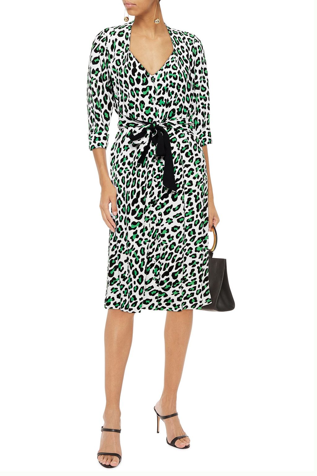 DIANE VON FURSTENBERG Judith printed crepe de chine dress