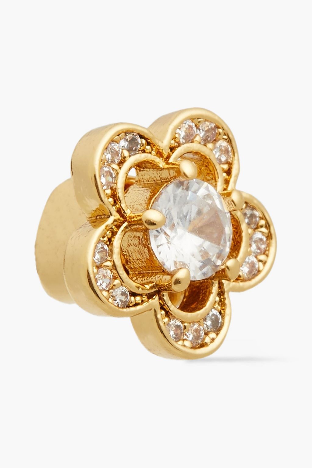 KATE SPADE NEW YORK Gold-tone crystal earrings