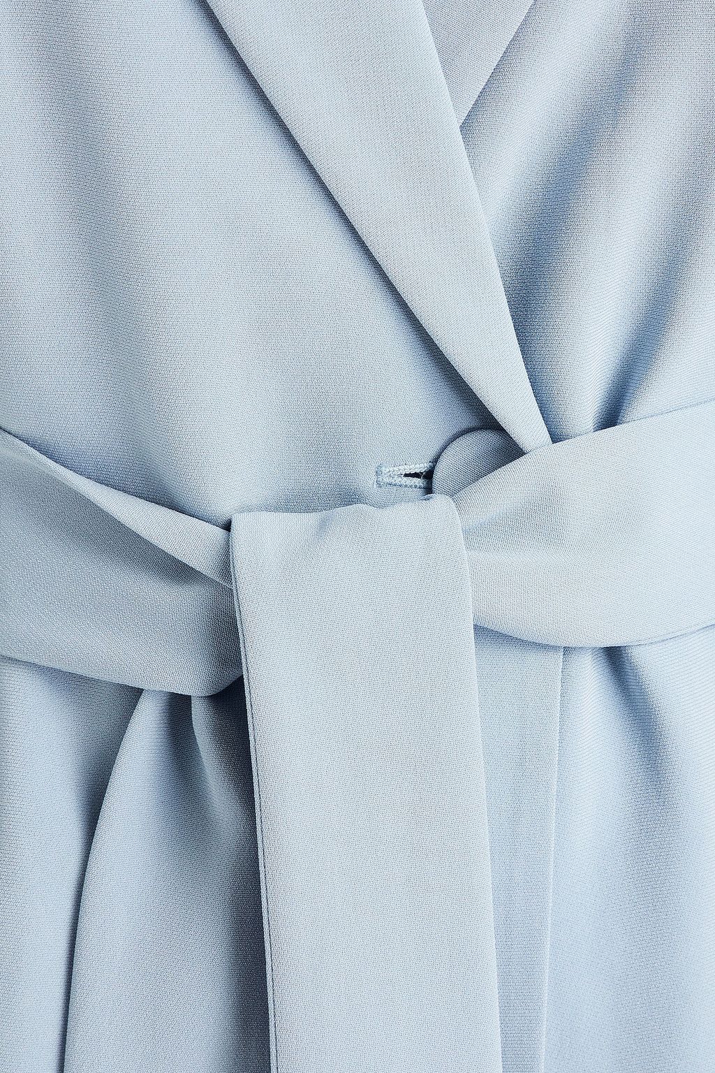 DIANE VON FURSTENBERG Jasmine belted crepe blazer