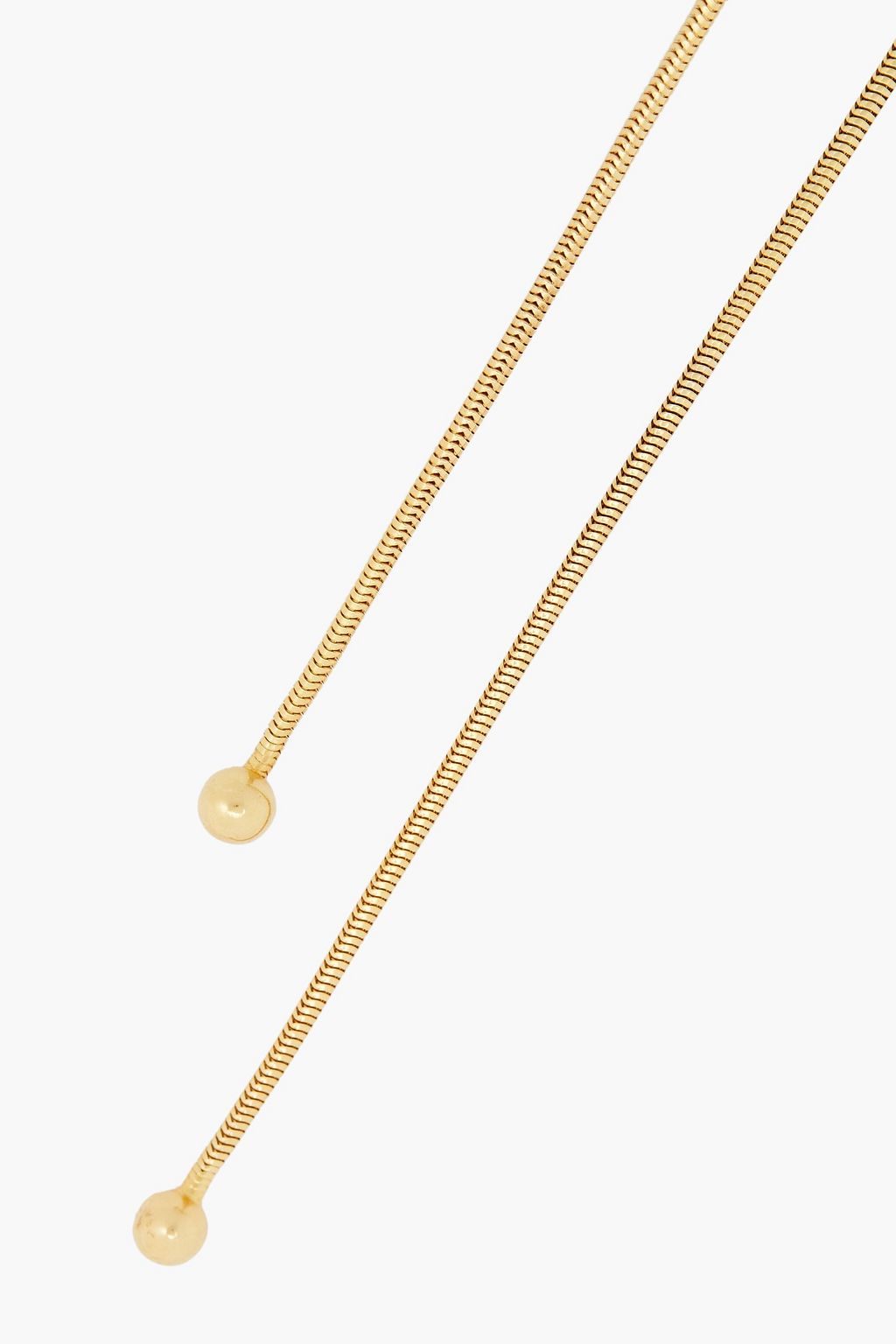 JOANNA LAURA CONSTANTINE Gold-plated crystal necklace