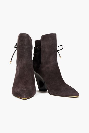 TORY BURCH Suede ankle boots