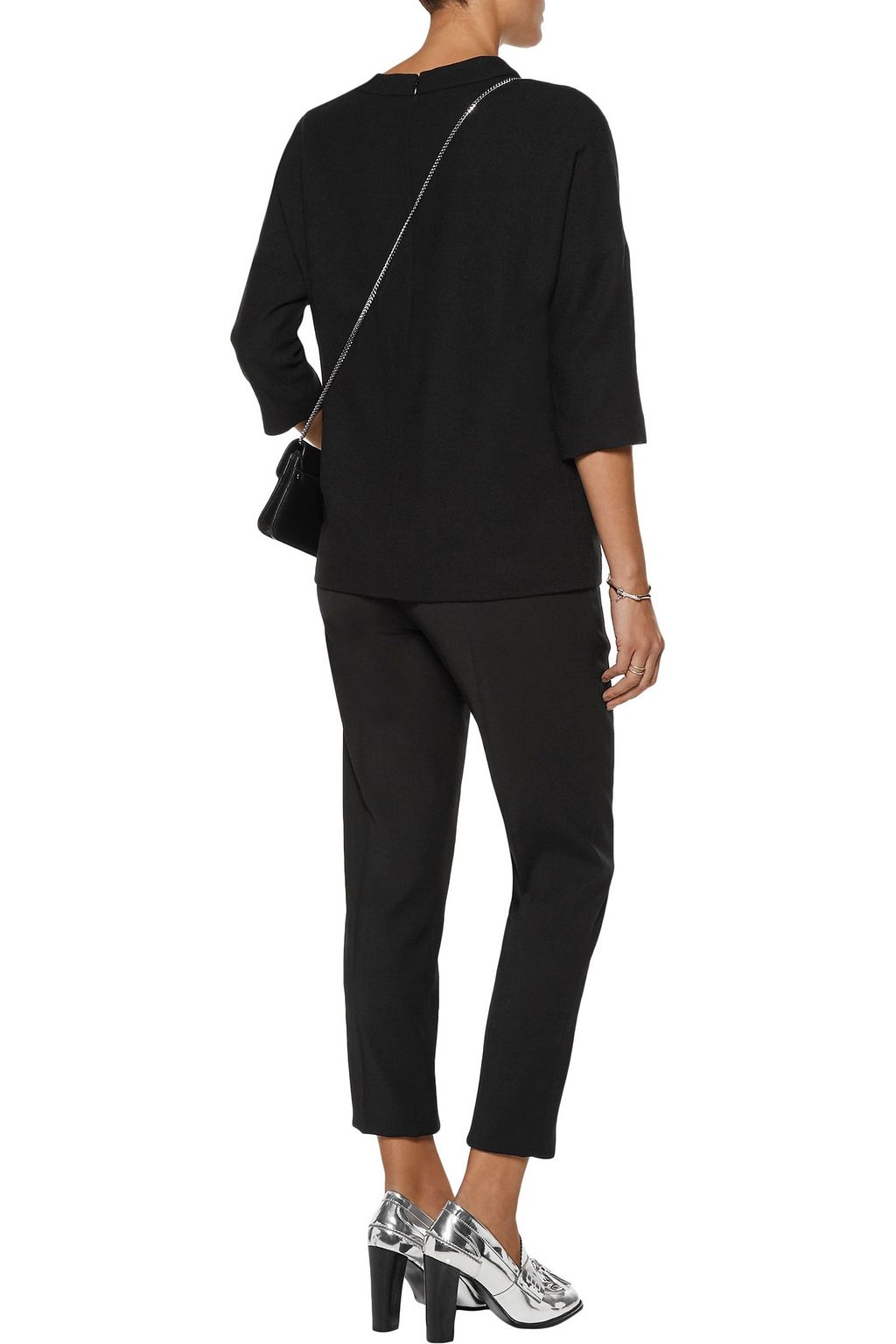 GOAT Anthem wool-crepe top