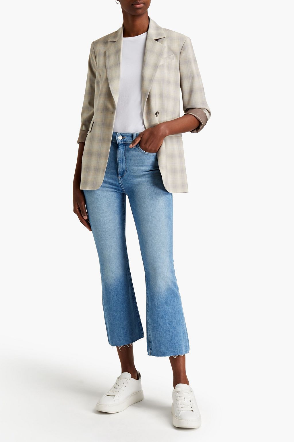 DL1961 Bridget high-rise kick-flare jeans