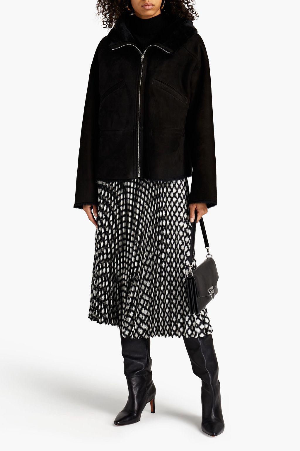 YVES SALOMON Shearling jacket
