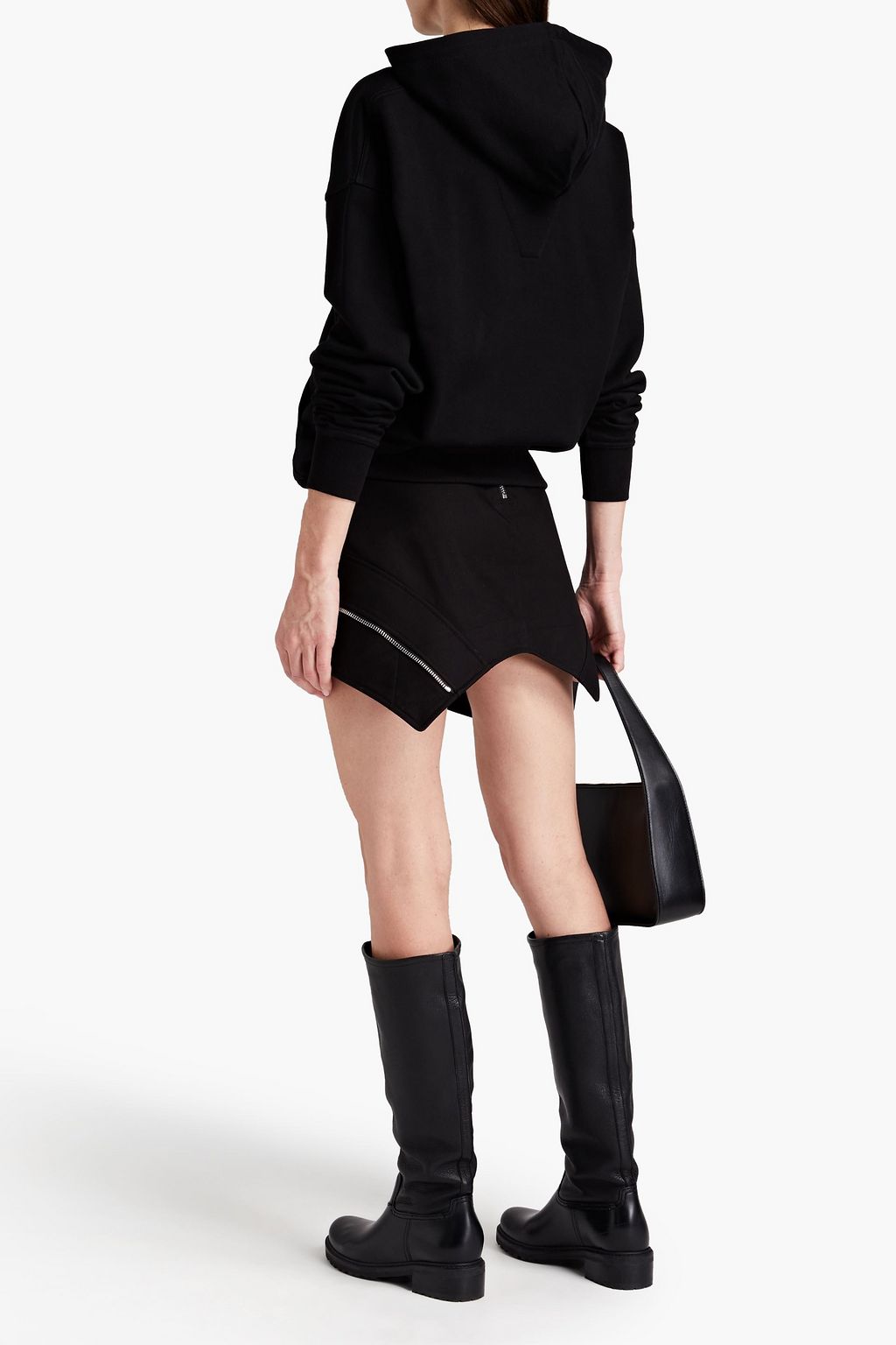 oversized crystal hoodie