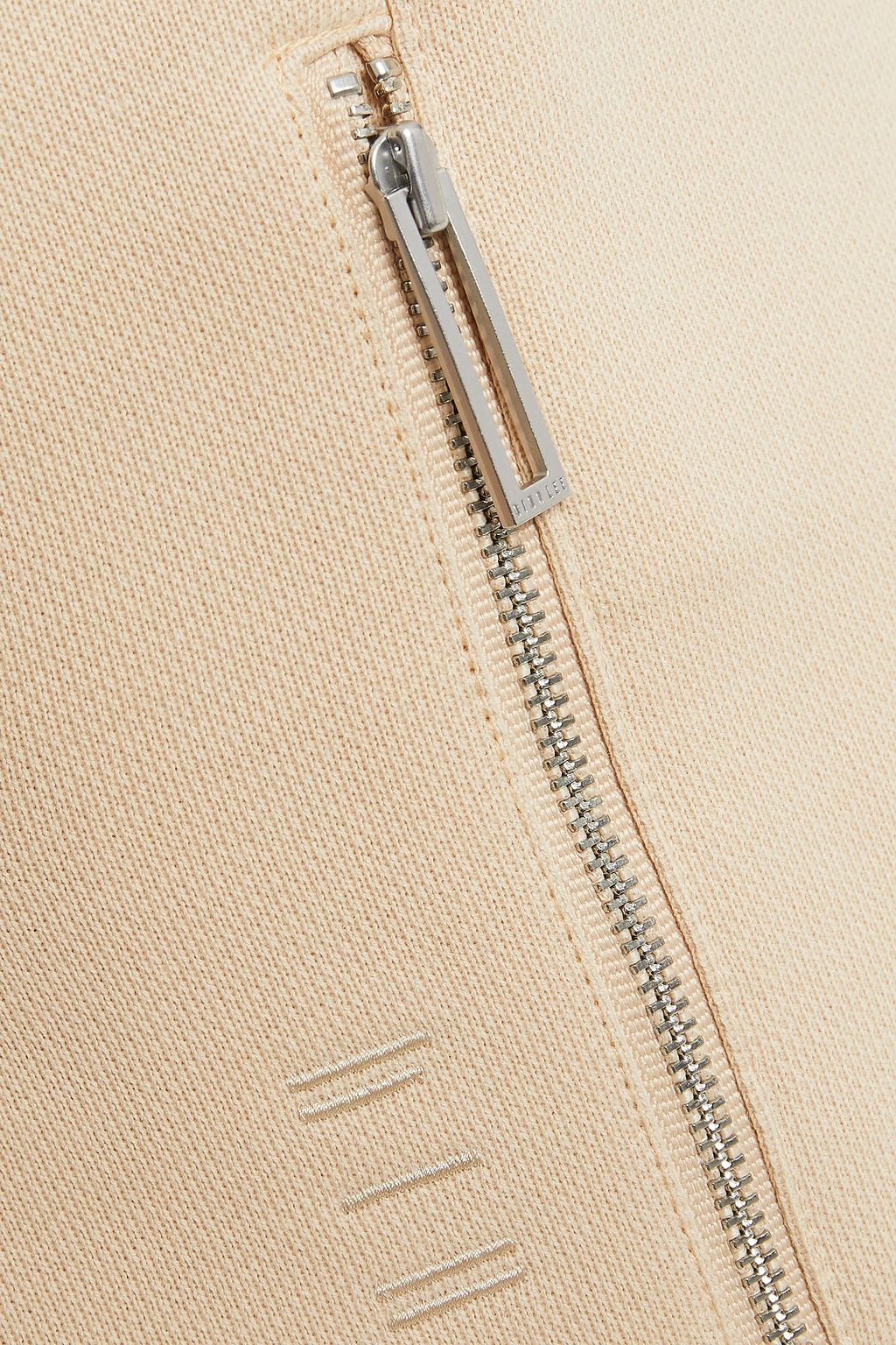 DION LEE French cotton-terry shorts