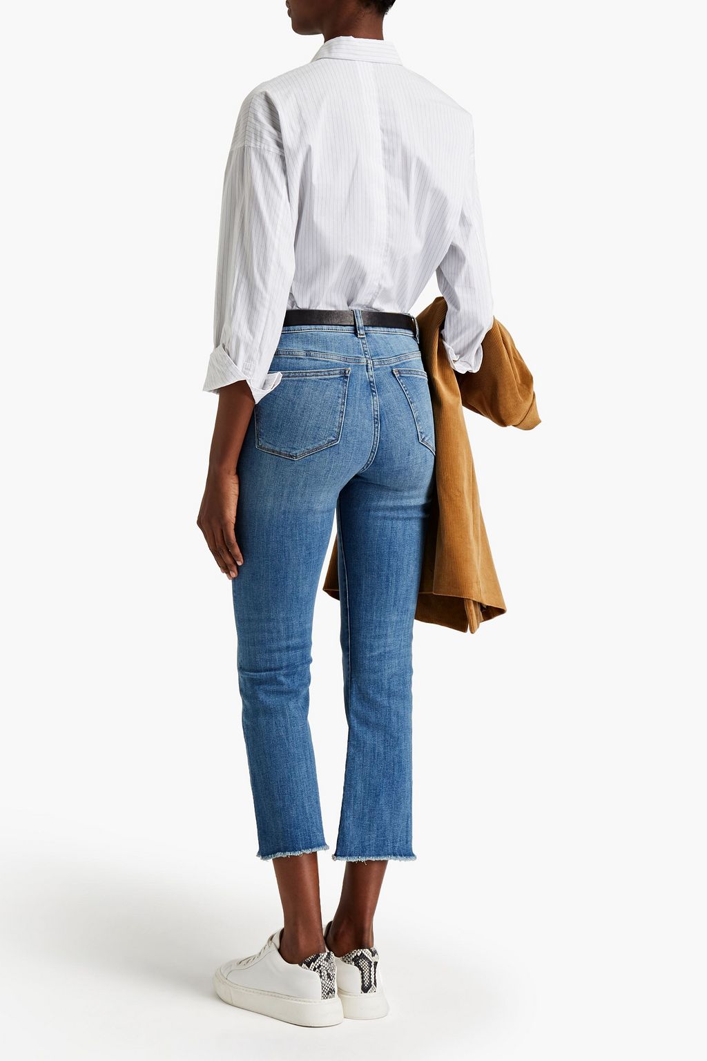 DL1961 High-rise kick-flare jeans