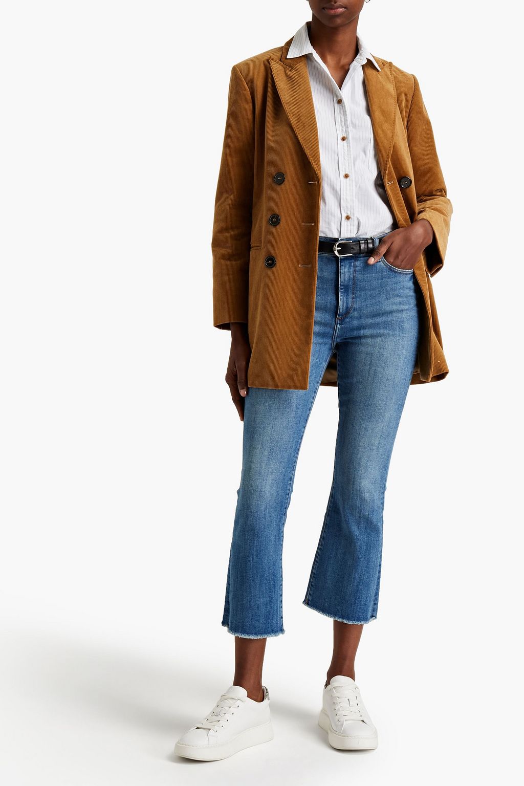 DL1961 High-rise kick-flare jeans