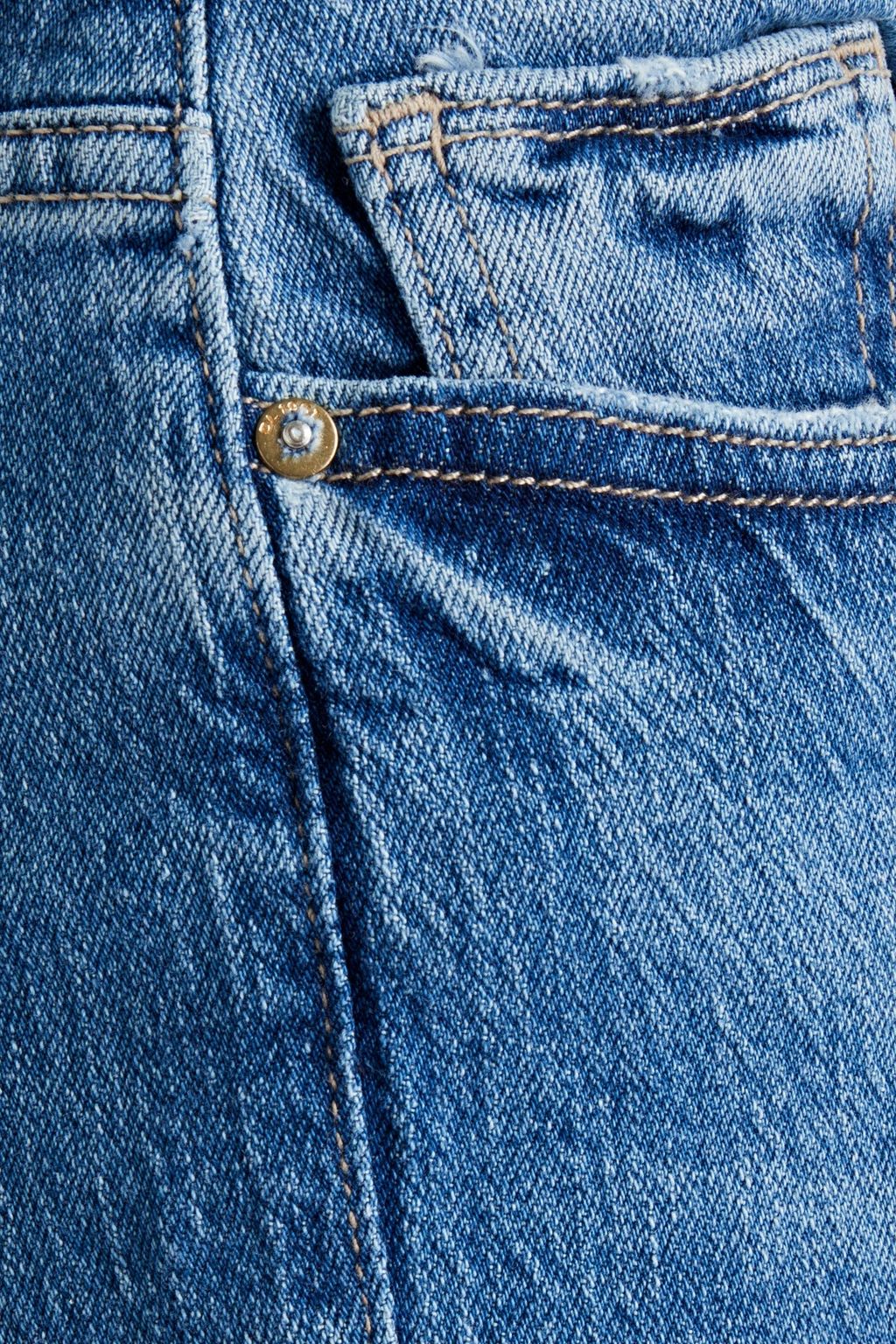 DL1961 Mara cropped mid-rise straight-leg jeans