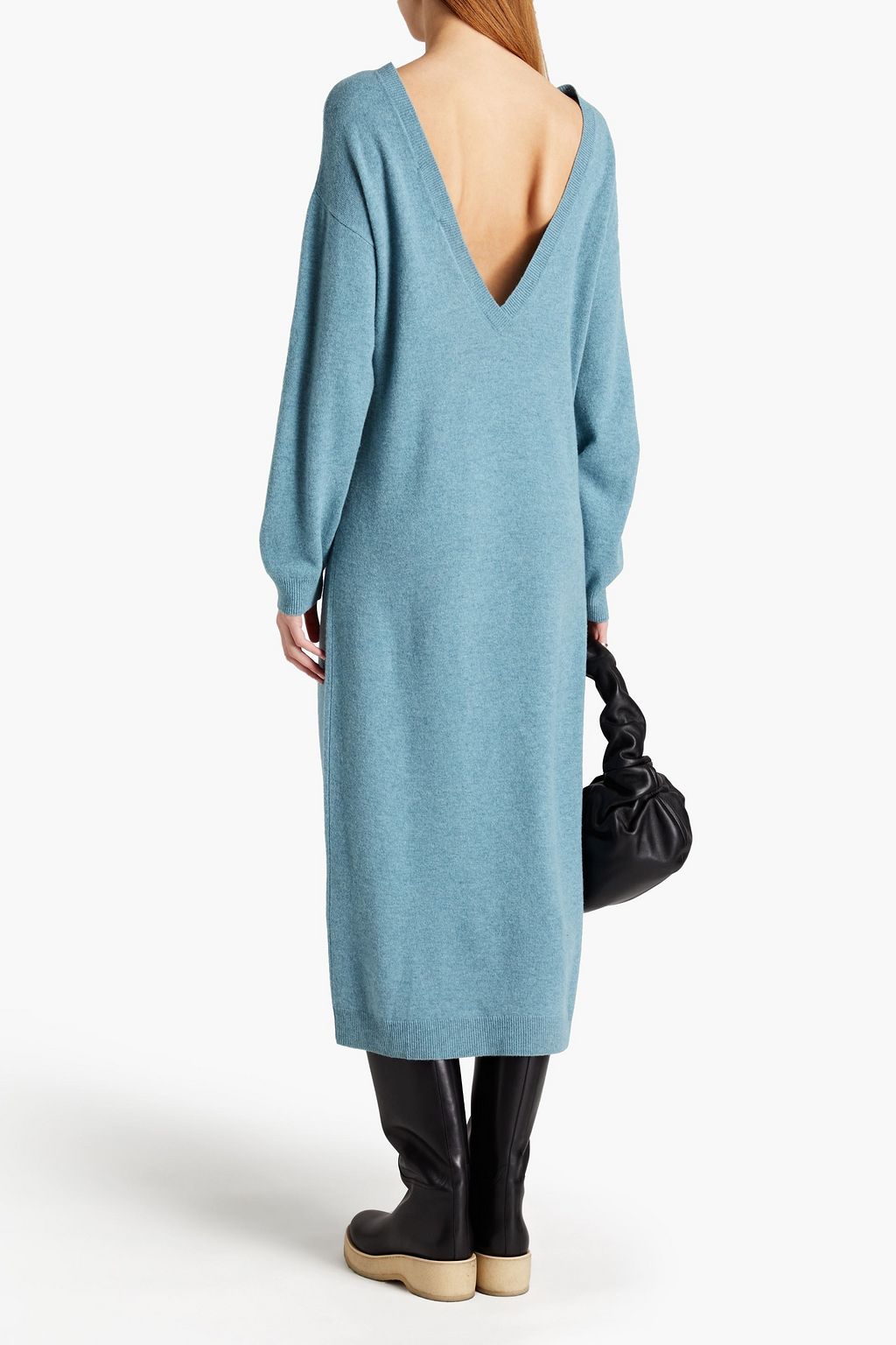 REMAIN BIRGER CHRISTENSEN Valcyrie open-back wool midi dress