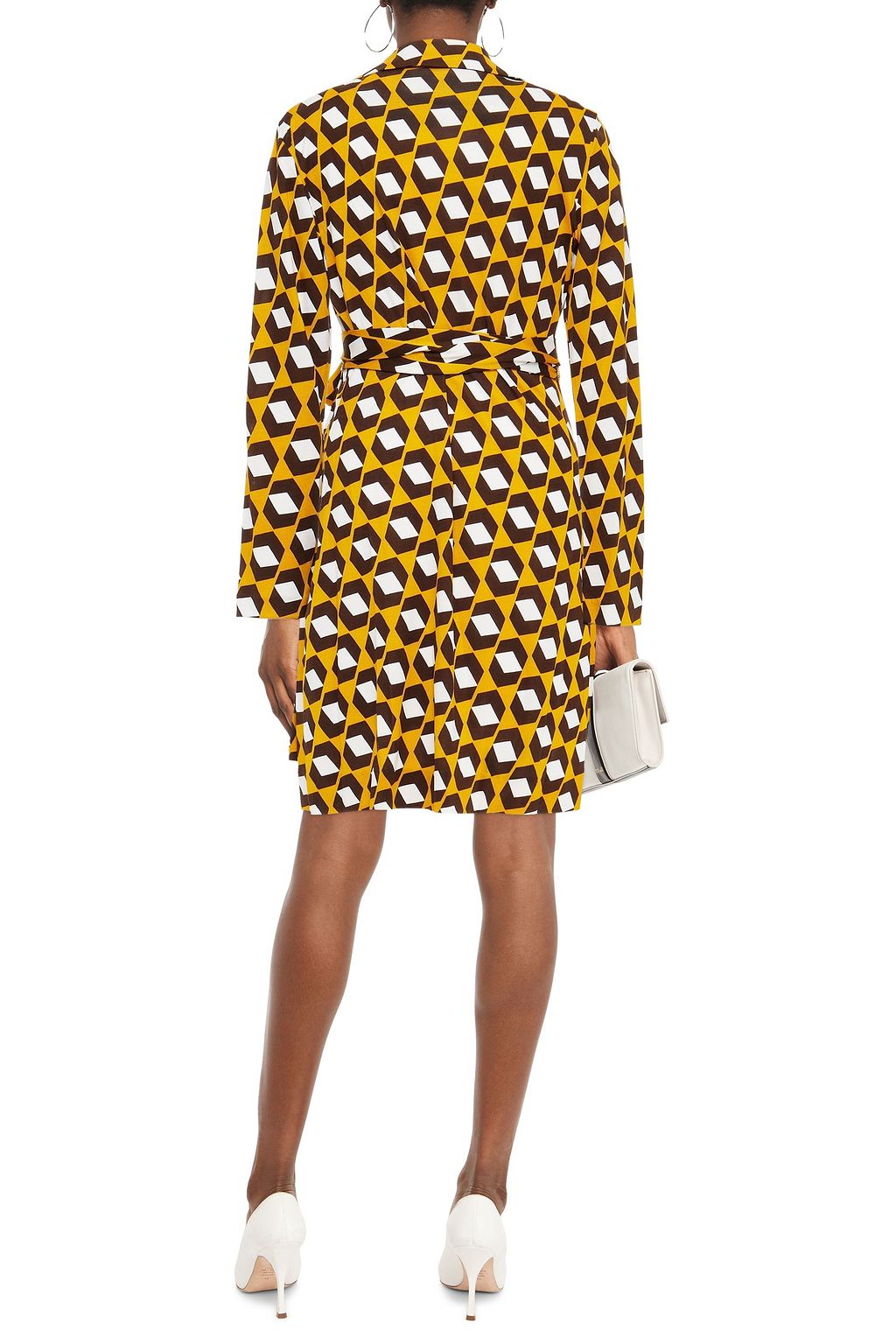 DIANE VON FURSTENBERG New Jeanne printed silk-jersey wrap dress