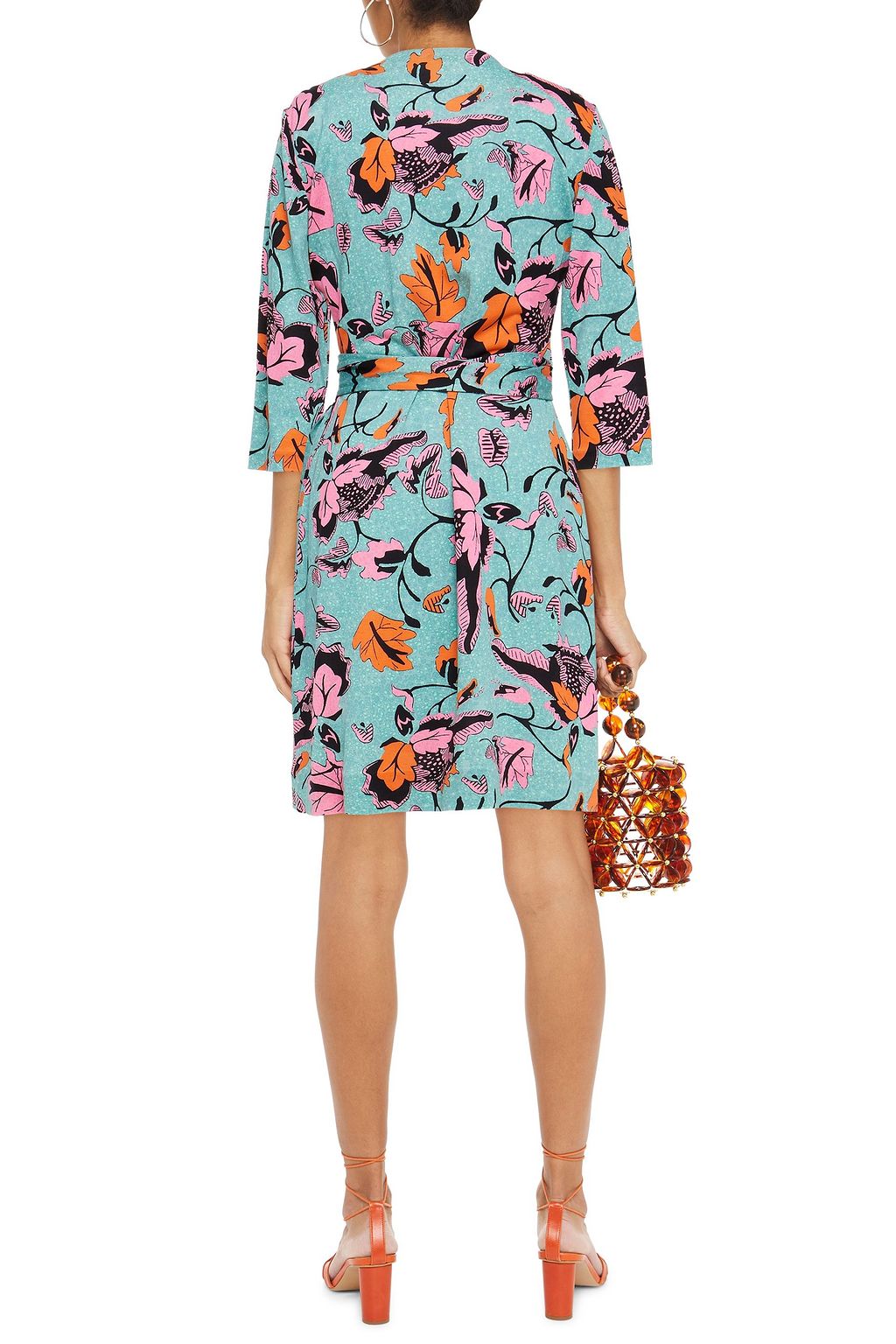 DIANE VON FURSTENBERG New Julian printed silk-jersey wrap dress