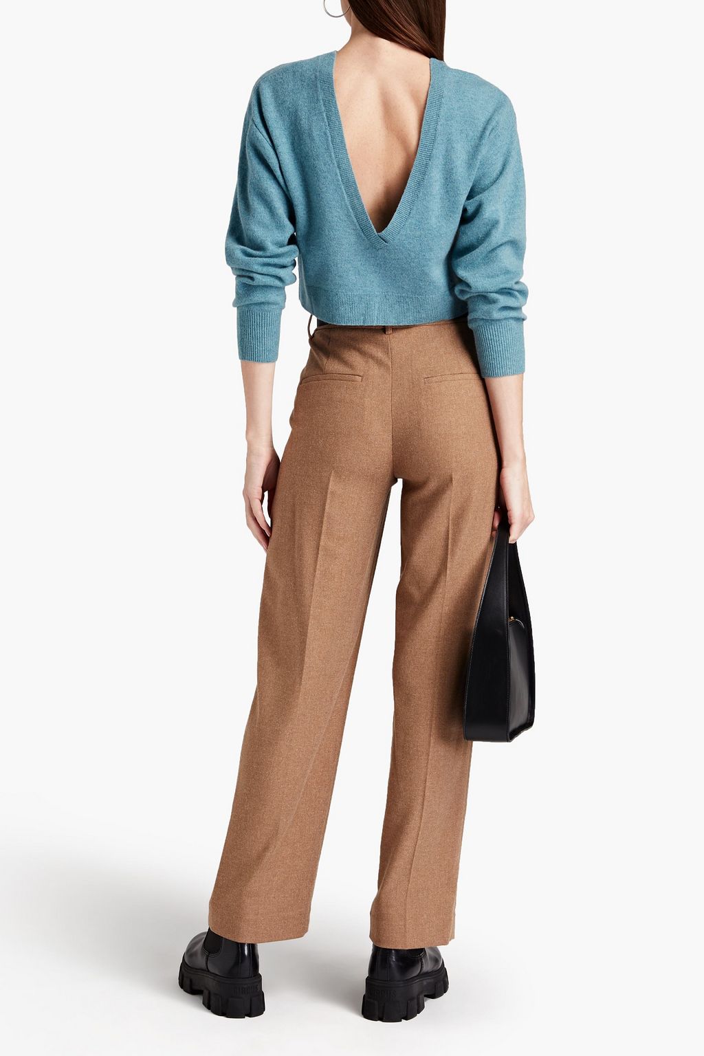 REMAIN BIRGER CHRISTENSEN Valcyrie cropped wool sweater