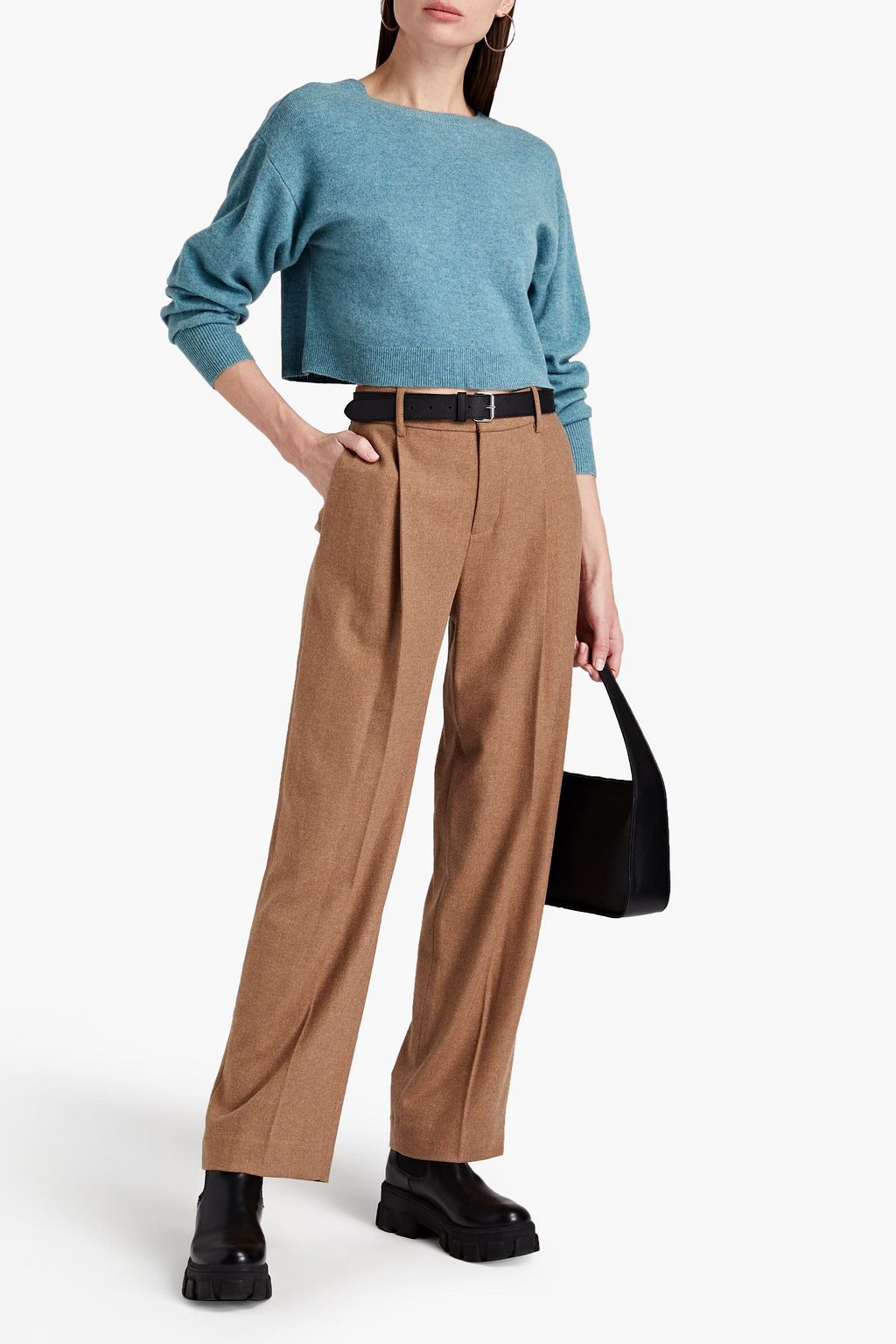 REMAIN BIRGER CHRISTENSEN Valcyrie cropped wool sweater