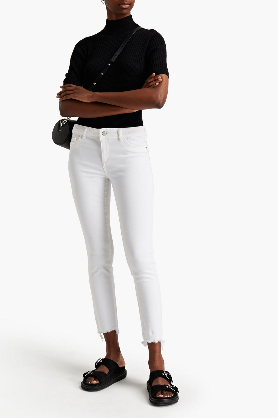 Dl1961 Margeaux High-rise Skinny Jeans In Animal Print