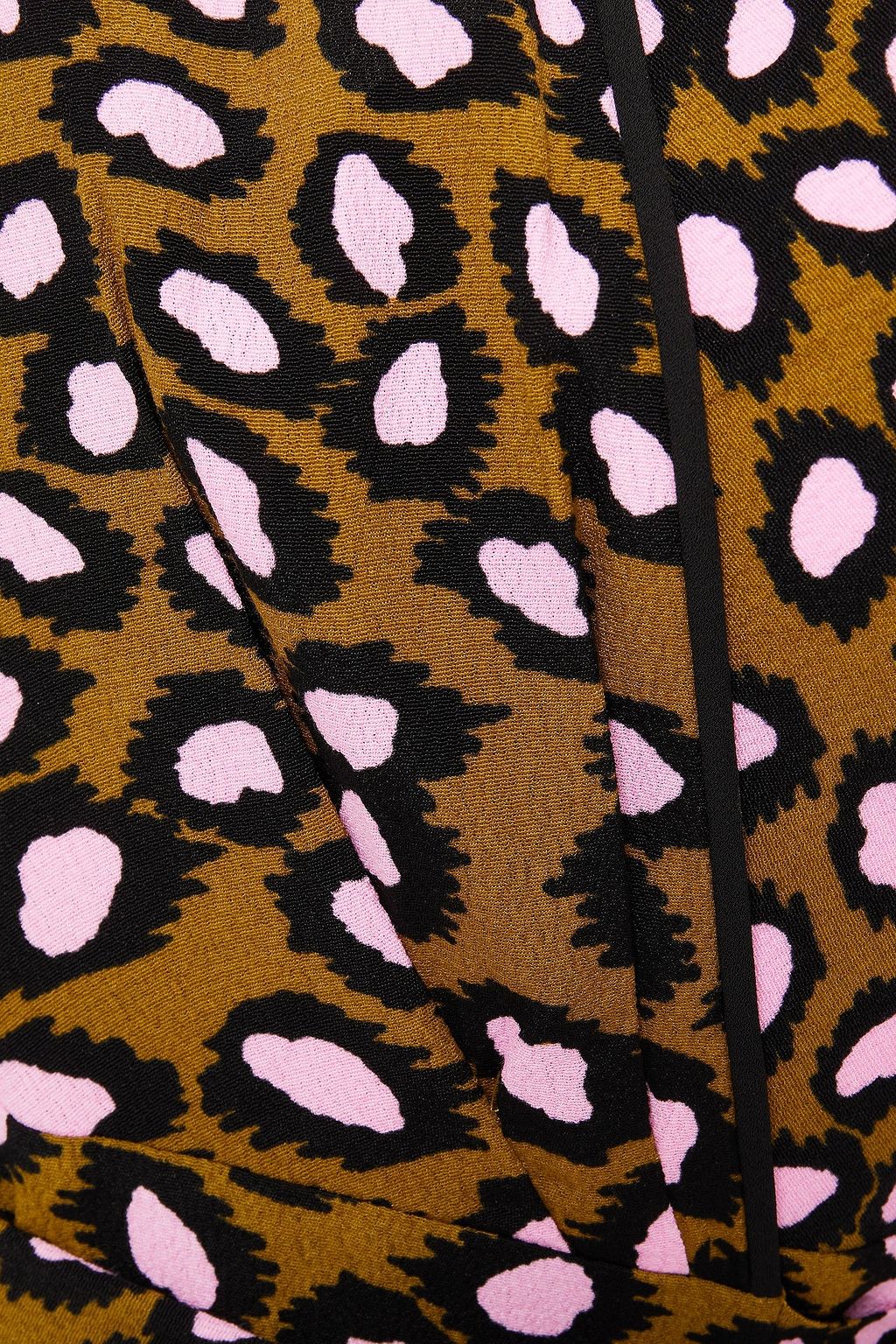 DIANE VON FURSTENBERG Charlene gathered printed crepe wrap dress