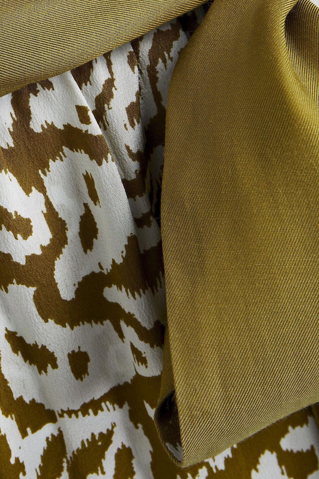 DIANE VON FURSTENBERG Patricia leopard-print silk crepe de chine midi wrap dress