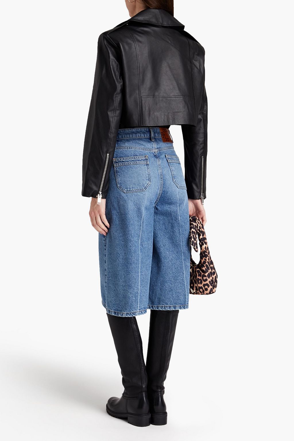 REMAIN BIRGER CHRISTENSEN Seda leather biker jacket