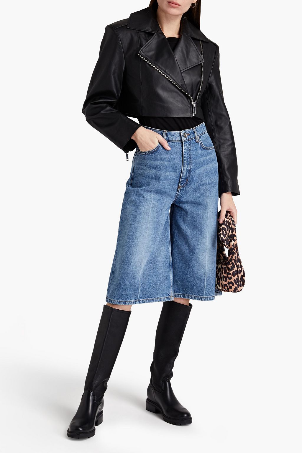 REMAIN BIRGER CHRISTENSEN Seda leather biker jacket